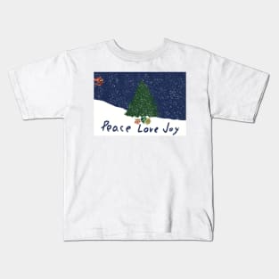 Peace Love and Joy Kids T-Shirt